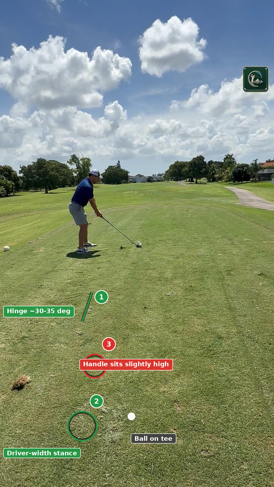 Annotated address / setup frame for Chris Barletta